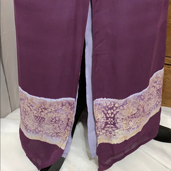 American Eagle Outfitters purple Ombré  boho Maxi - Picture 5 of 7